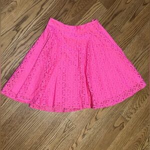 Lilly Pulitzer Hot Pink Floral‎ Lace